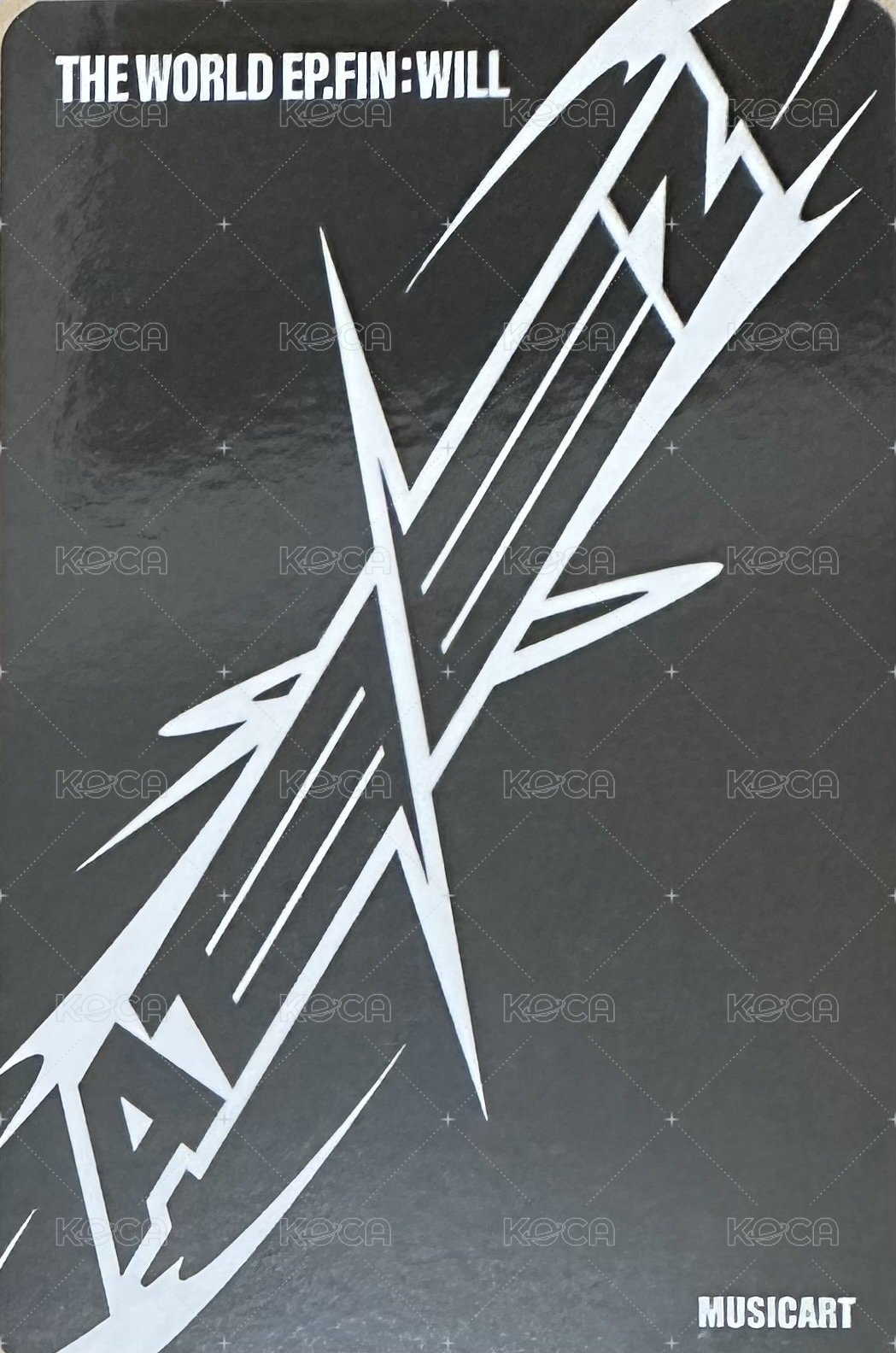 WILL ma 幸運卡  背面