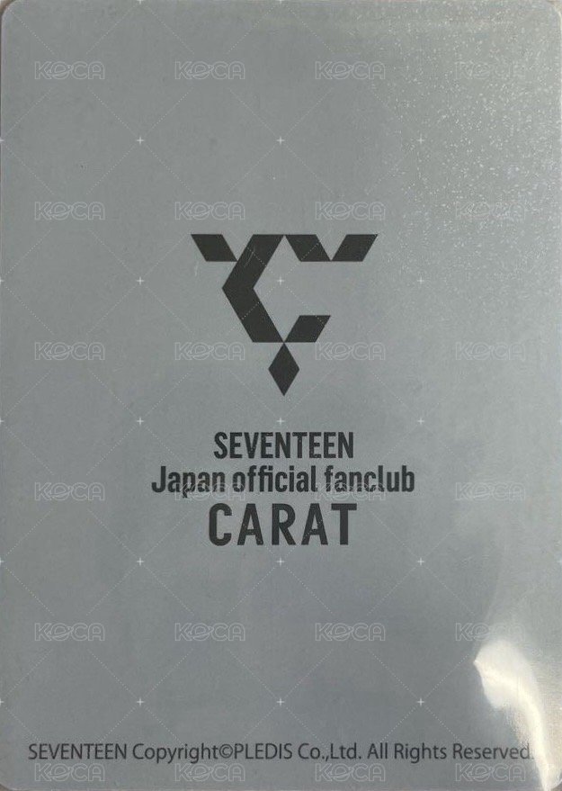 RIGHT HERE 會員禮卡 FC續會卡 背面