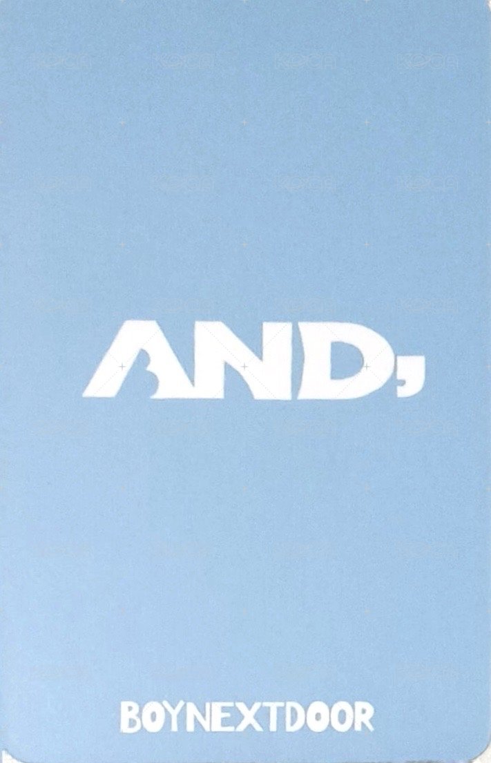 AND, 環球 幸運卡  背面