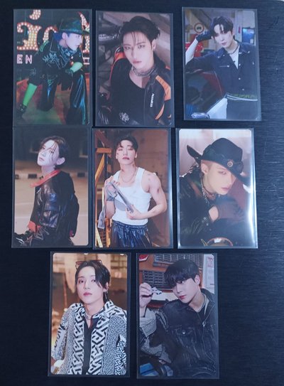 ATEEZ OUTLAW 日本環球特典 小卡 整套售 MV造型