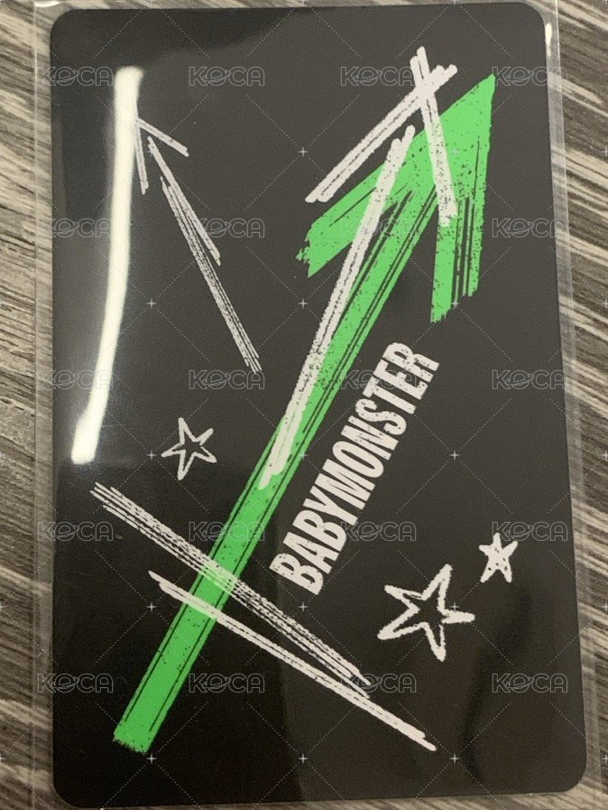 WE GO UP wvs up版 專輯卡 專卡 背面