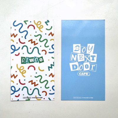 ✴️ 日本快閃咖啡廳 預約特典卡+滿額卡 李常赫