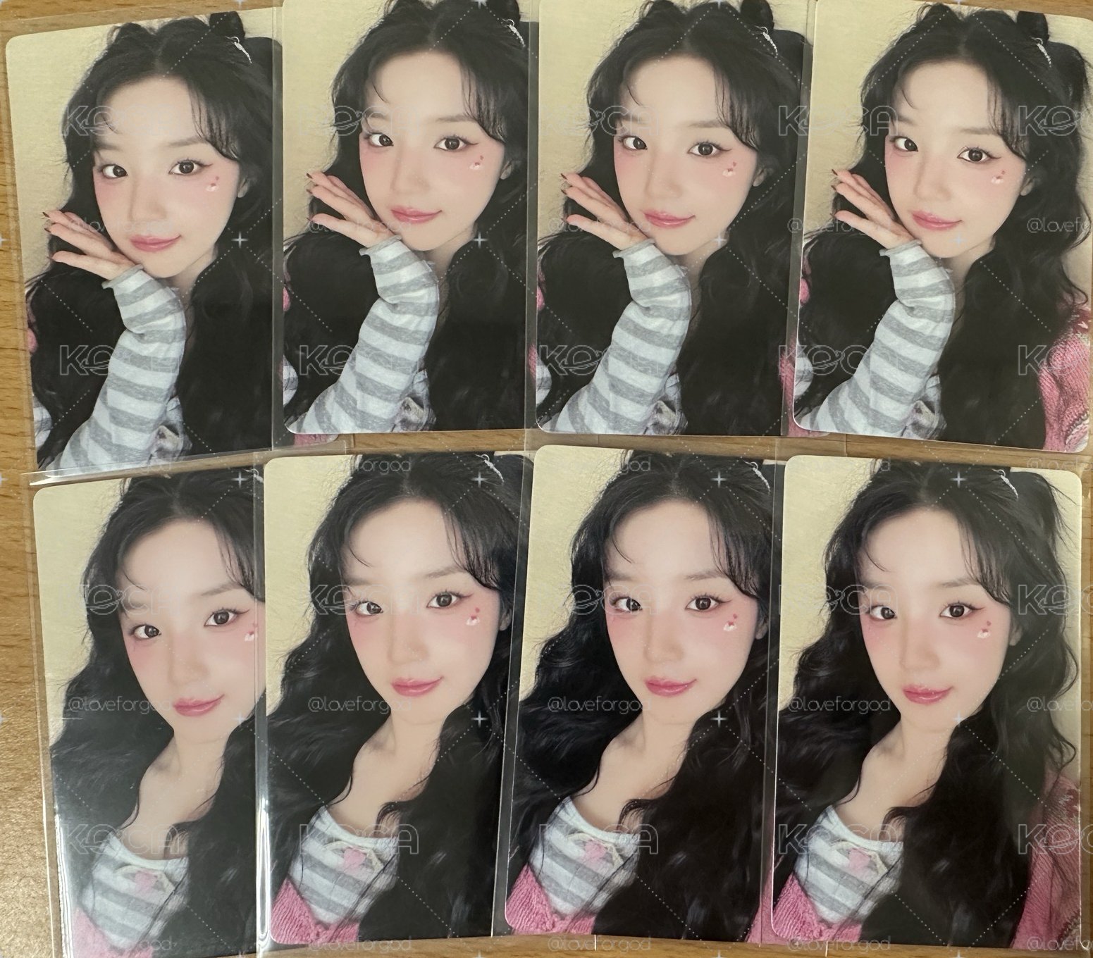 I-DLE 雨琦SOLO yzy2.0幸運卡