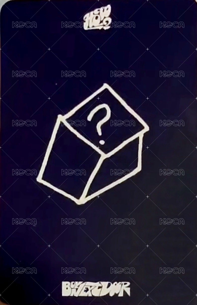 HOW? 打歌卡 w版 背面