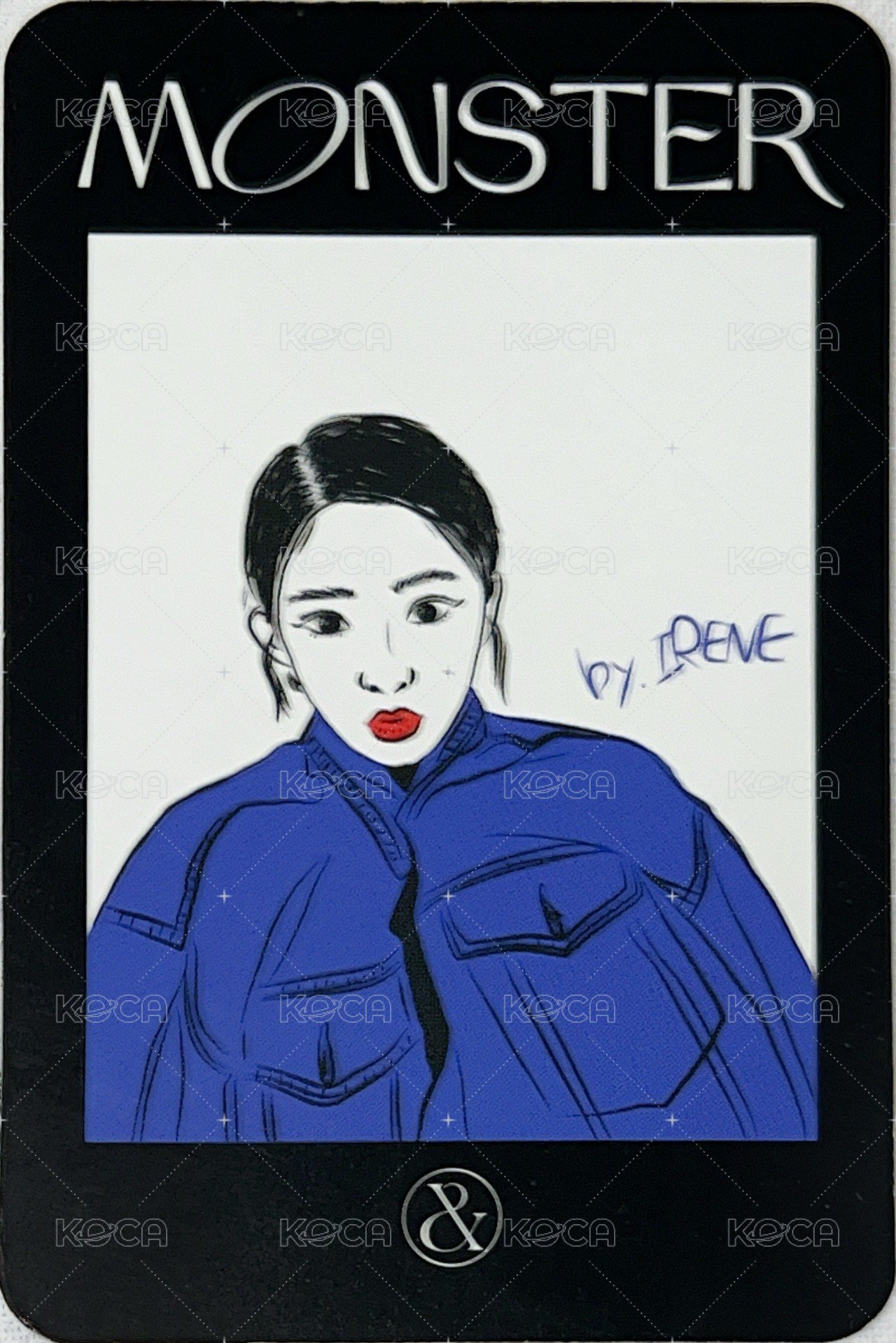 Monster 專輯卡 MIDDLE VER.A 背面