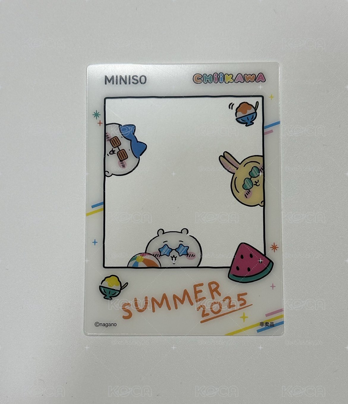名創優品 吉伊卡哇 夏日系列滿額透卡