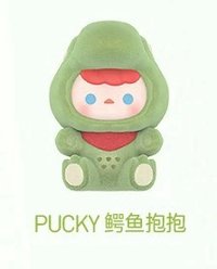 萌粒 睡衣派對系列 公仔 鱷魚抱抱