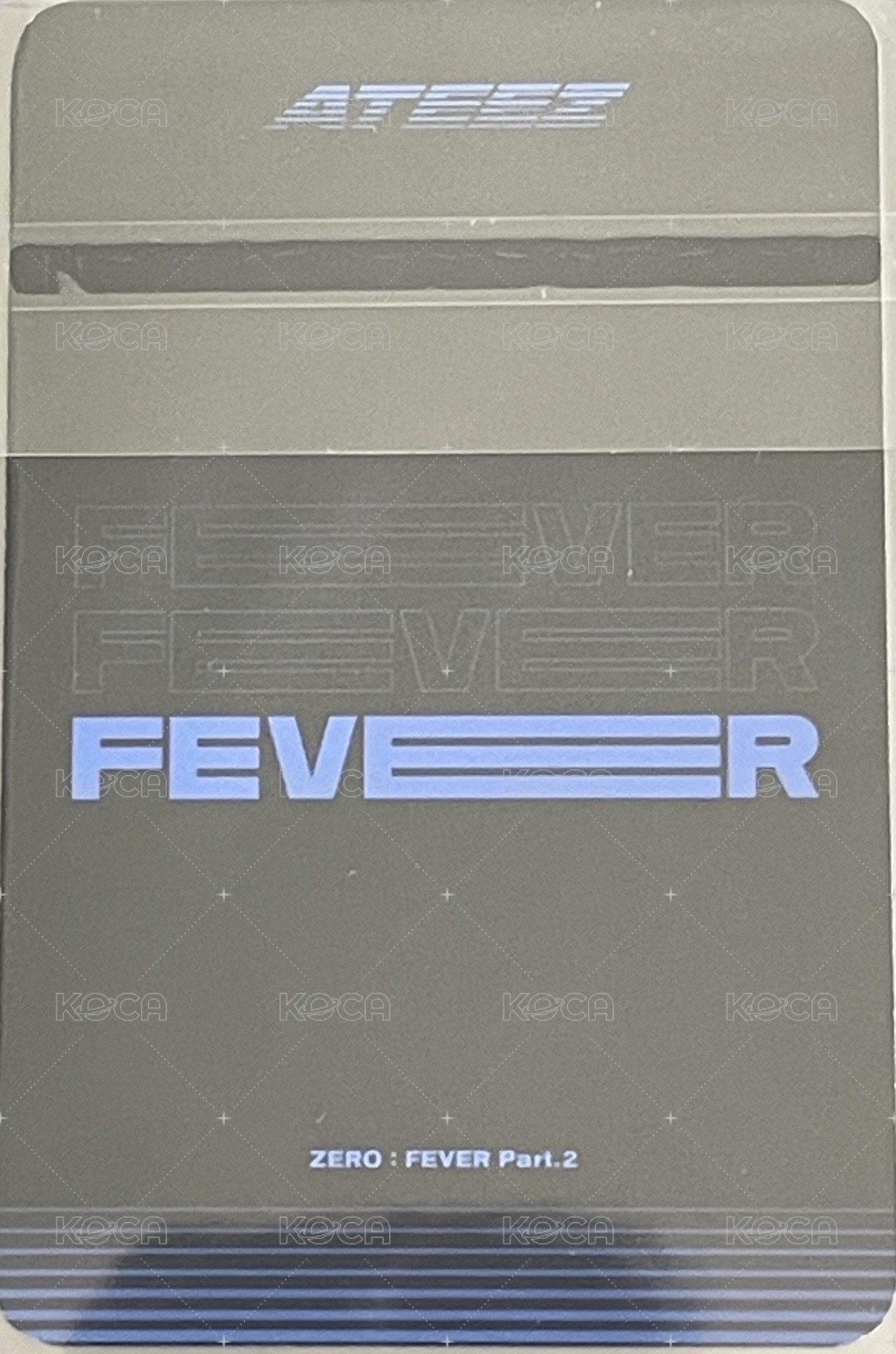 FEVER pt.2 k4 特典卡  背面
