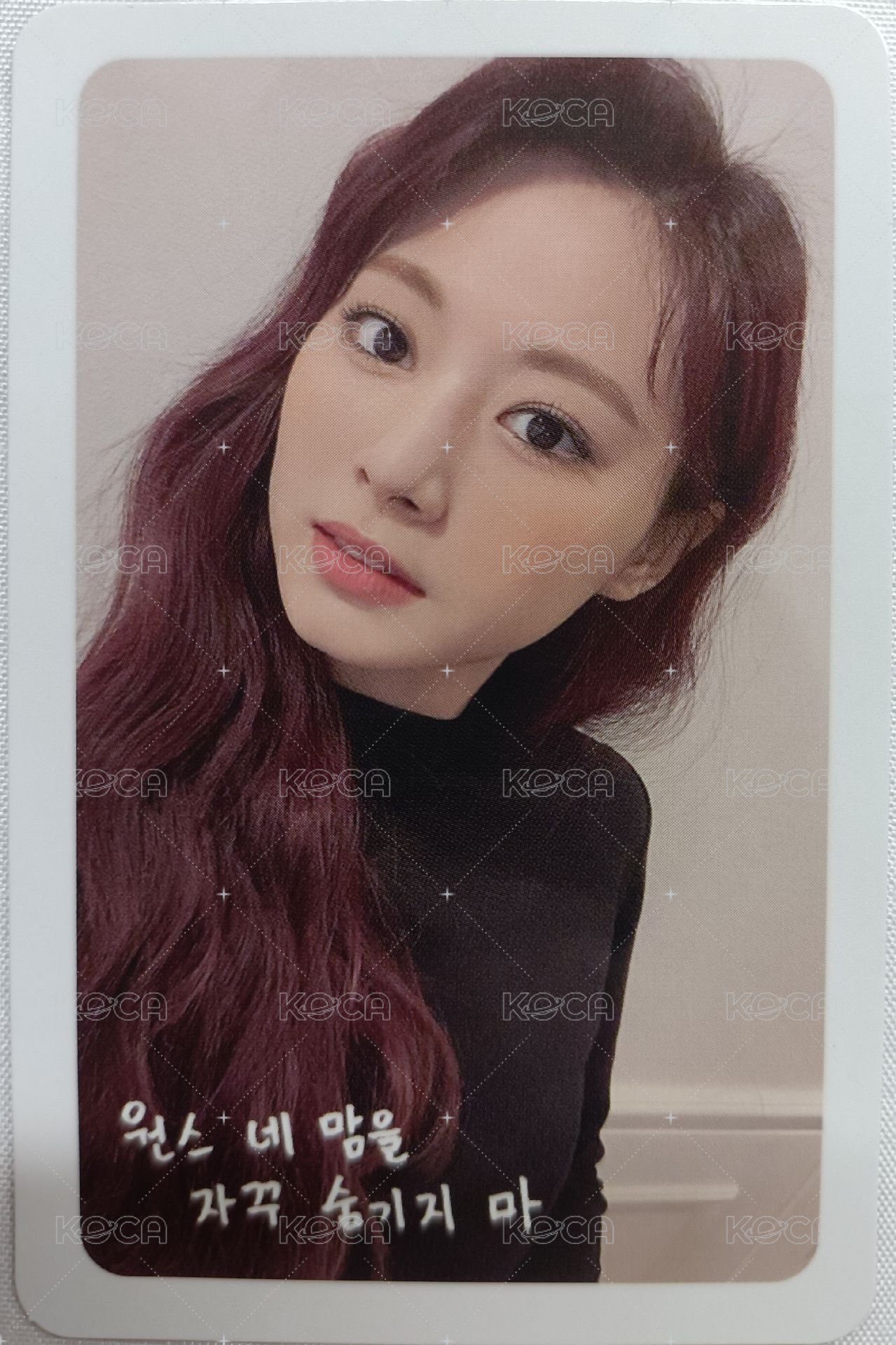 MORE & MORE 專輯卡  正面