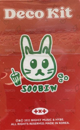 22 DECO KIT 隨機卡 咕咕盒彬 背面