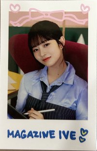 24’FM MAGAZINE IVE 周邊卡 拍立得