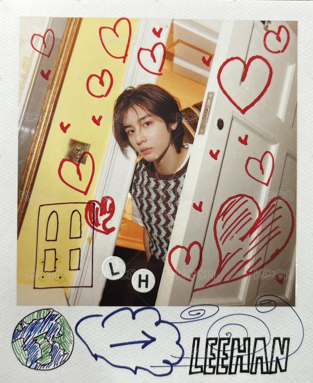 HOW? 專輯卡 拍立得 正面