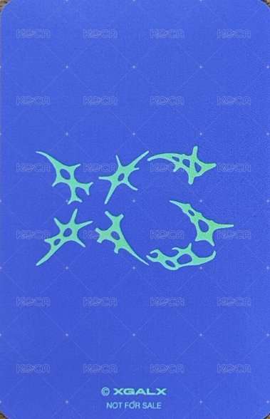 AWE wm 特典卡  背面