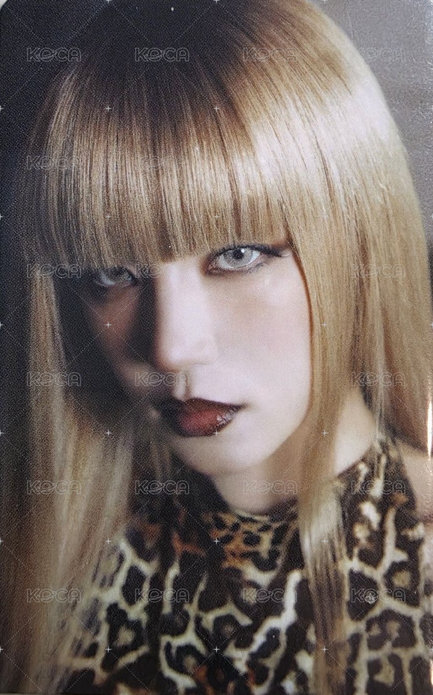 We are cube 滿額卡 豹紋琦 正面