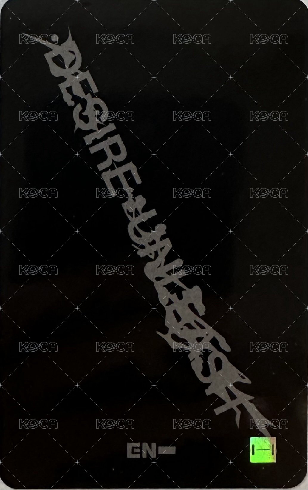 迷六 mp 特典卡  背面