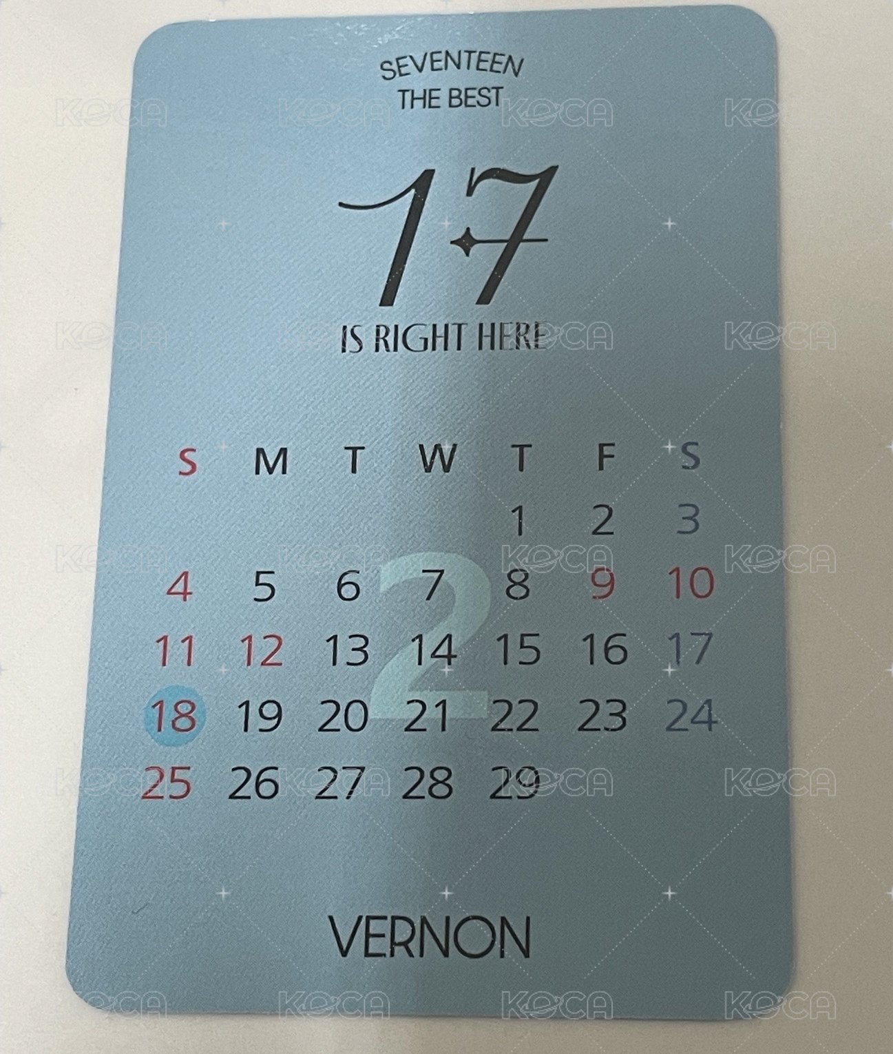 精選專 mk 精選專 特典卡  背面