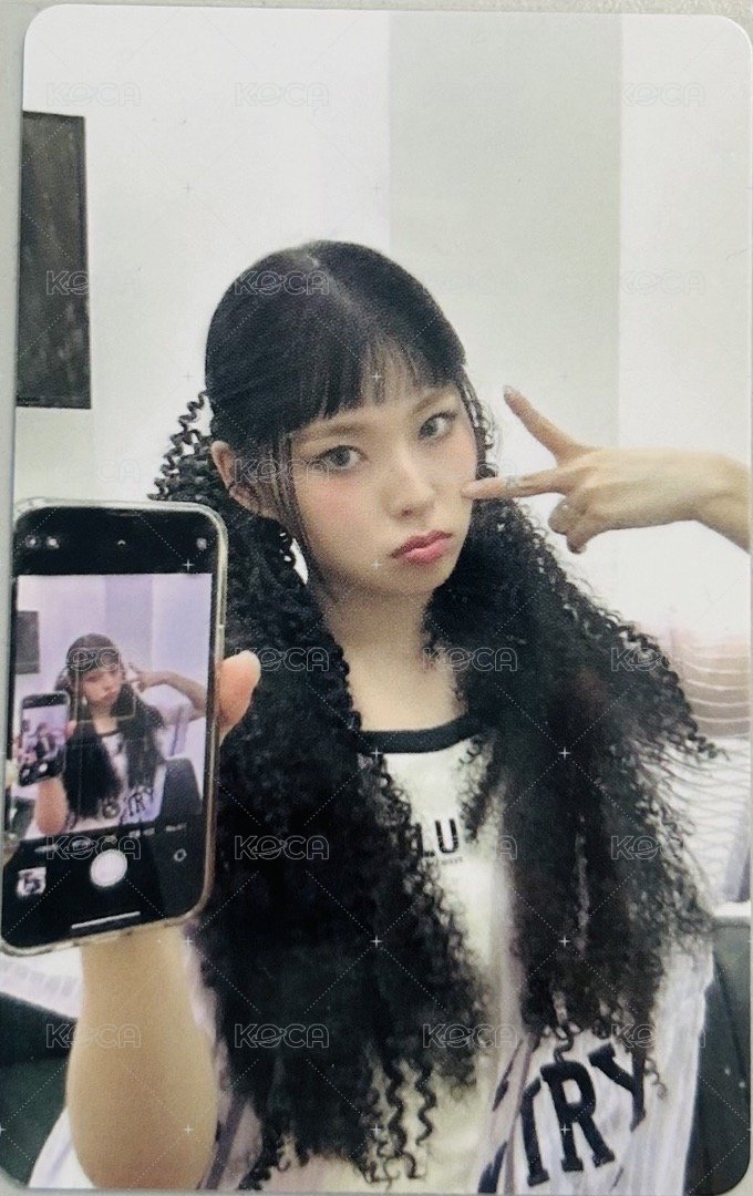 STICK OUT jyp 簽售卡 2.0 對鏡圭 正面