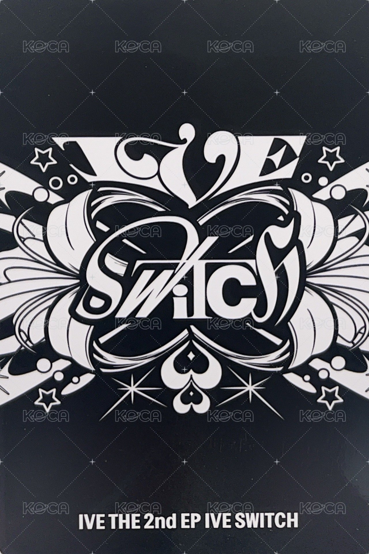 IVE SWITCH 船特 3+1 特典卡  背面