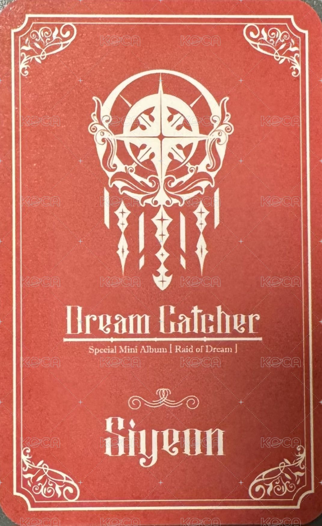 特別一輯 mmt 特典卡  背面