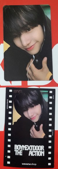 明宰鉉 The Action wvs 預售 特典卡+膠卷