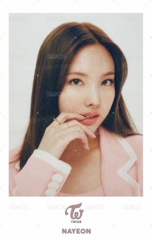 #TWICE4 周邊卡  正面