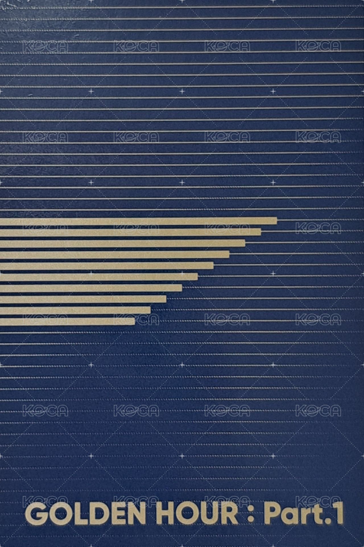 GH1 專輯卡 Blue Hour ver. Z 背面