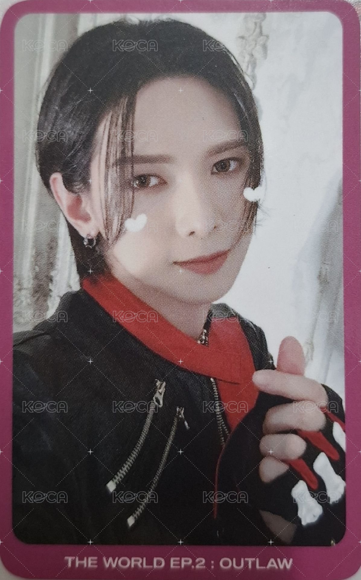 OUTLAW 打歌卡 第三周公放 正面