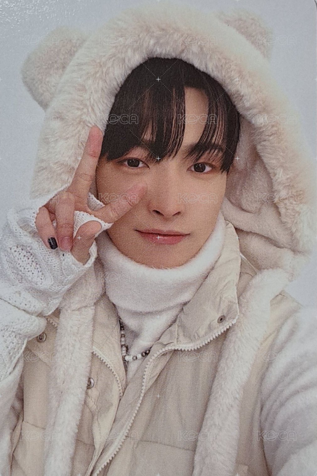 ATEEZ WINTER SPECIAL MD : SNOWMAN FACTORY  滿額卡  正面