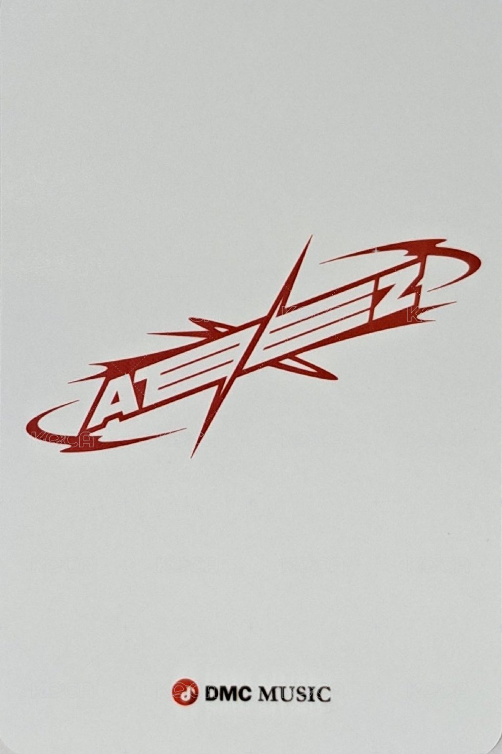 Will dmc 簽售卡  背面