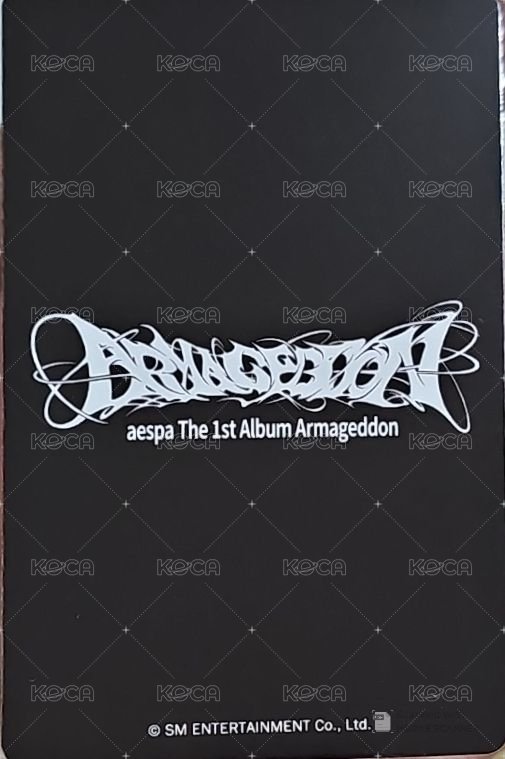 正規一 kms 幸運卡 1.0冬 背面