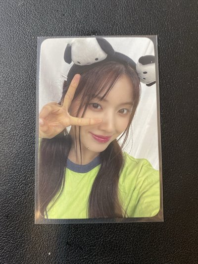 NMIXX Jiwoo sr特典卡 星河 中文卡背