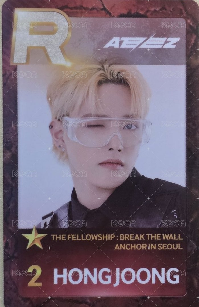 THE FELLOWSHIP : BREAK THE WALL 遊戲卡  正面