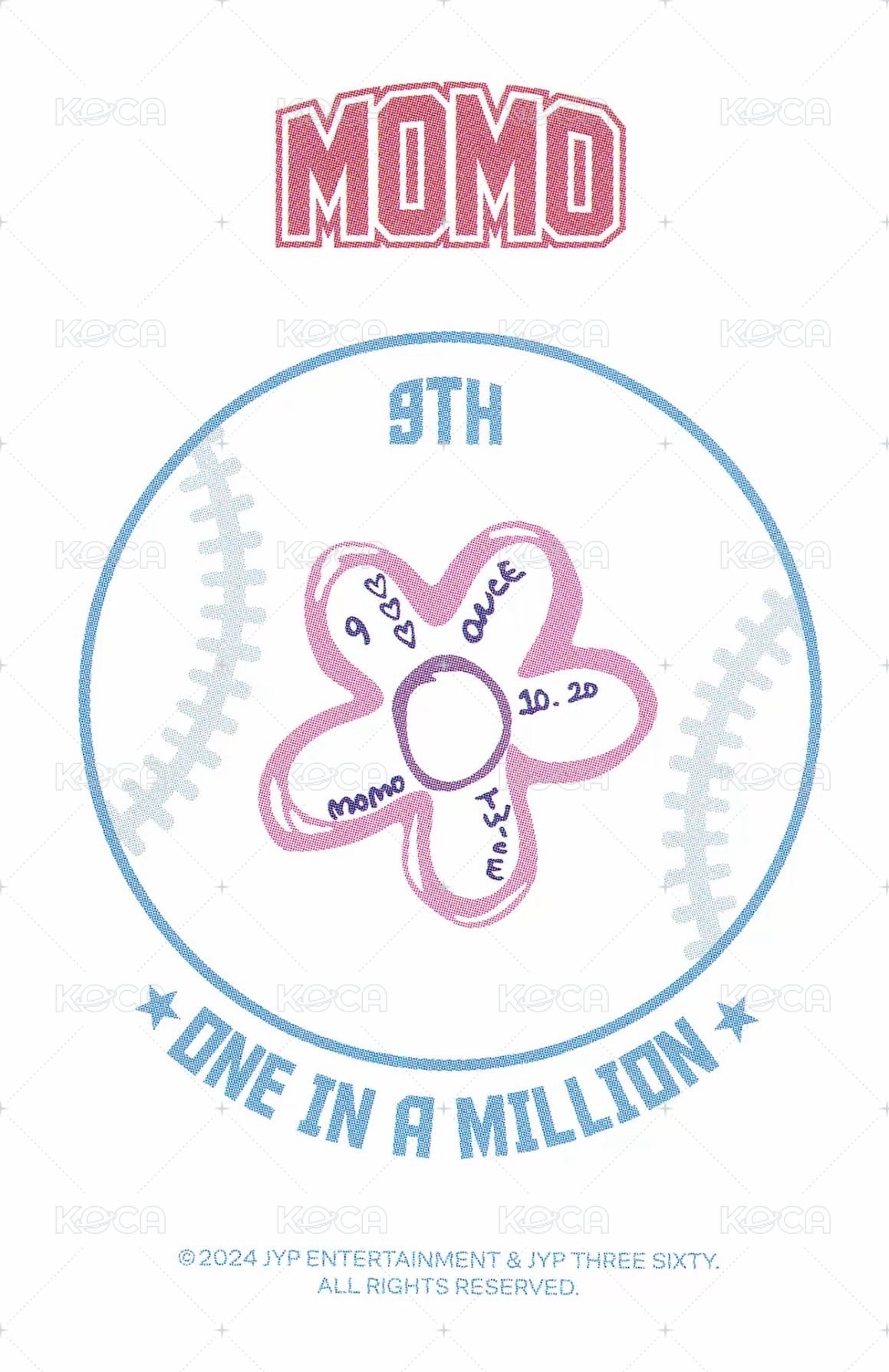 24’FM 九週年 周邊卡 棒球卡 背面