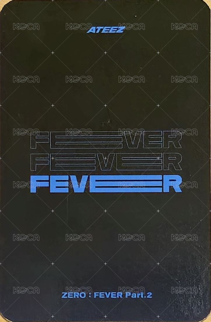 Fever pt.2 am 簽售卡  背面