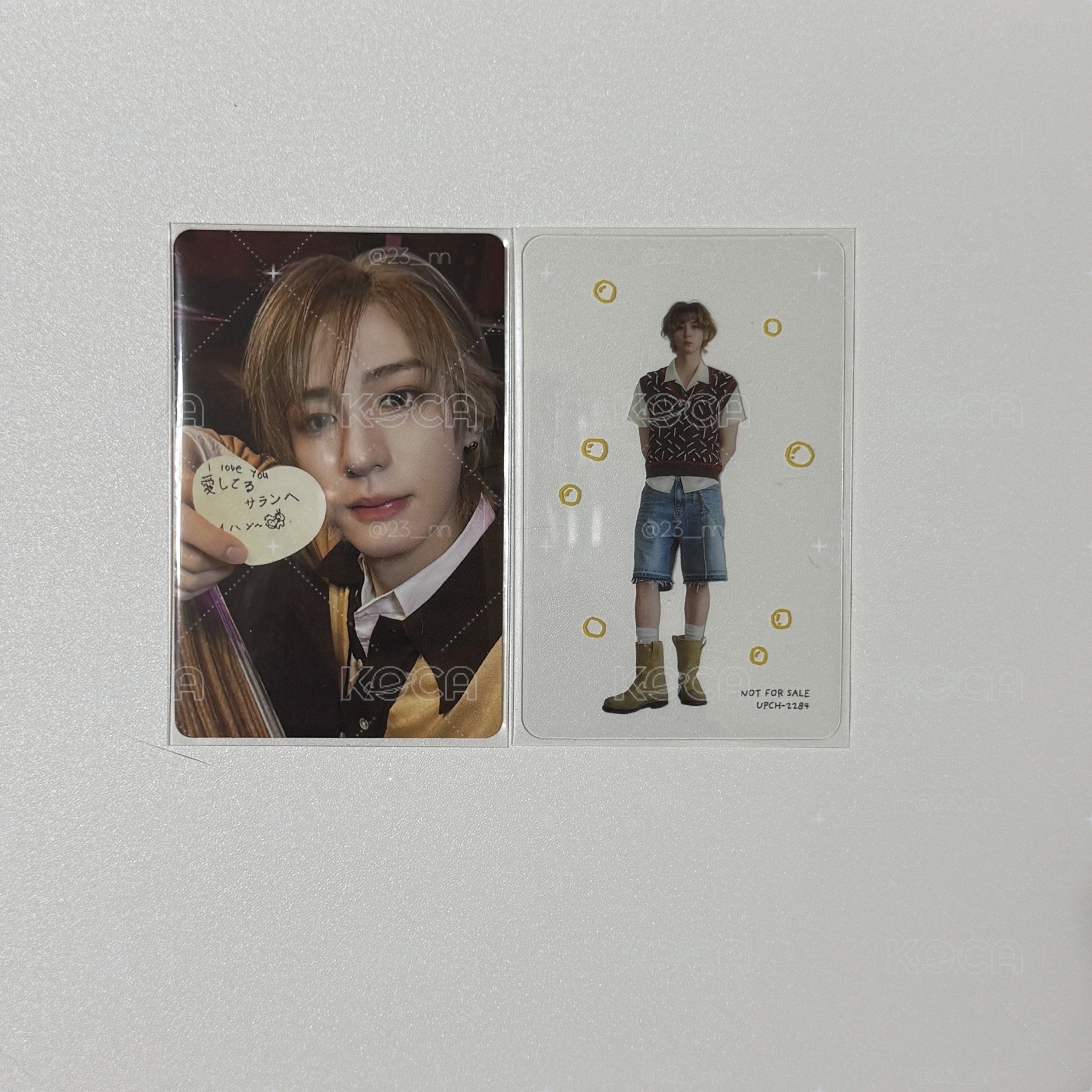 BOYLIFE 專輯卡 單封+透卡 李涵🦁