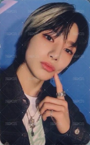 2025年曆 jyp 特典卡  正面