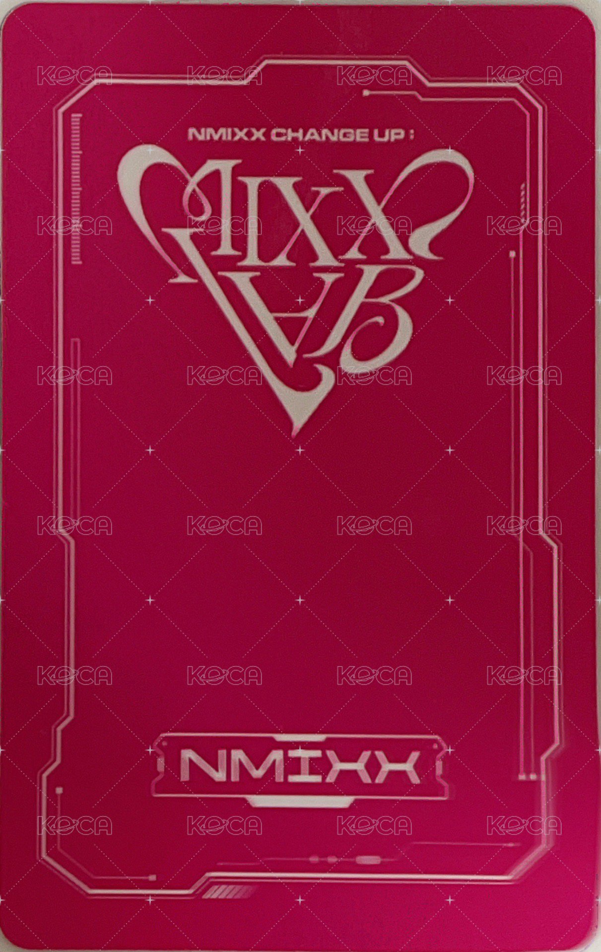 MIXX LAB jyp 線上 滿額卡  背面