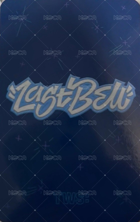 Last Bell mp 簽售卡  背面