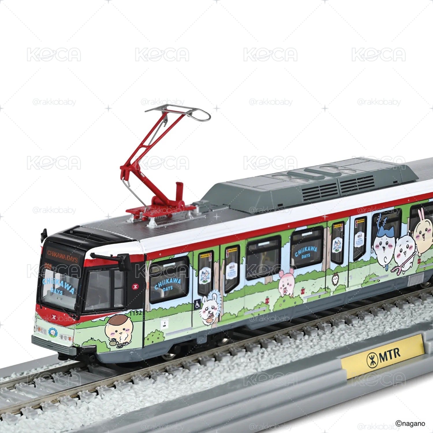 香港限定 | 吉伊卡哇 1:87 港鐵列車模型