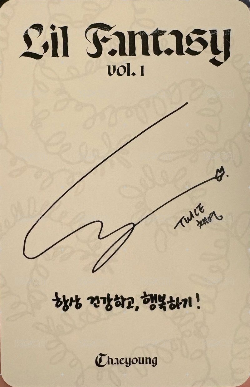 solo正規一 專輯卡 Canva ver. 背面