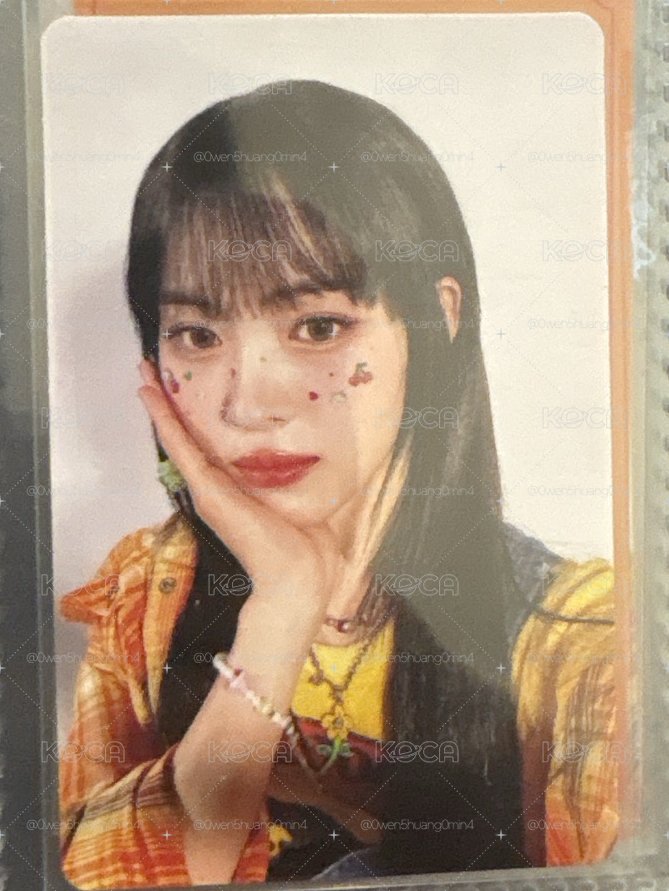 ITZY 留真 小卡 algorythm 