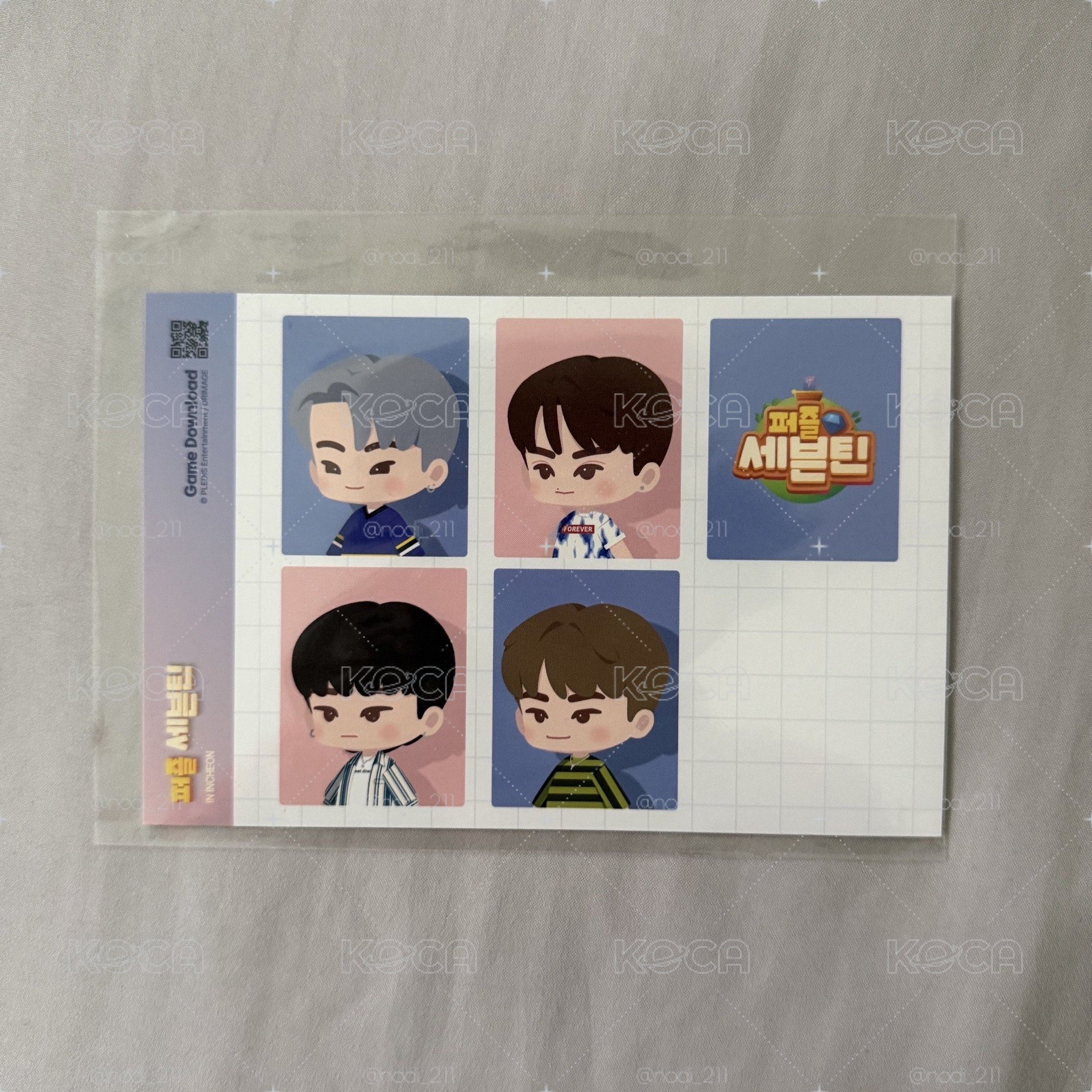 Puzzle SVT 明信片 表演隊