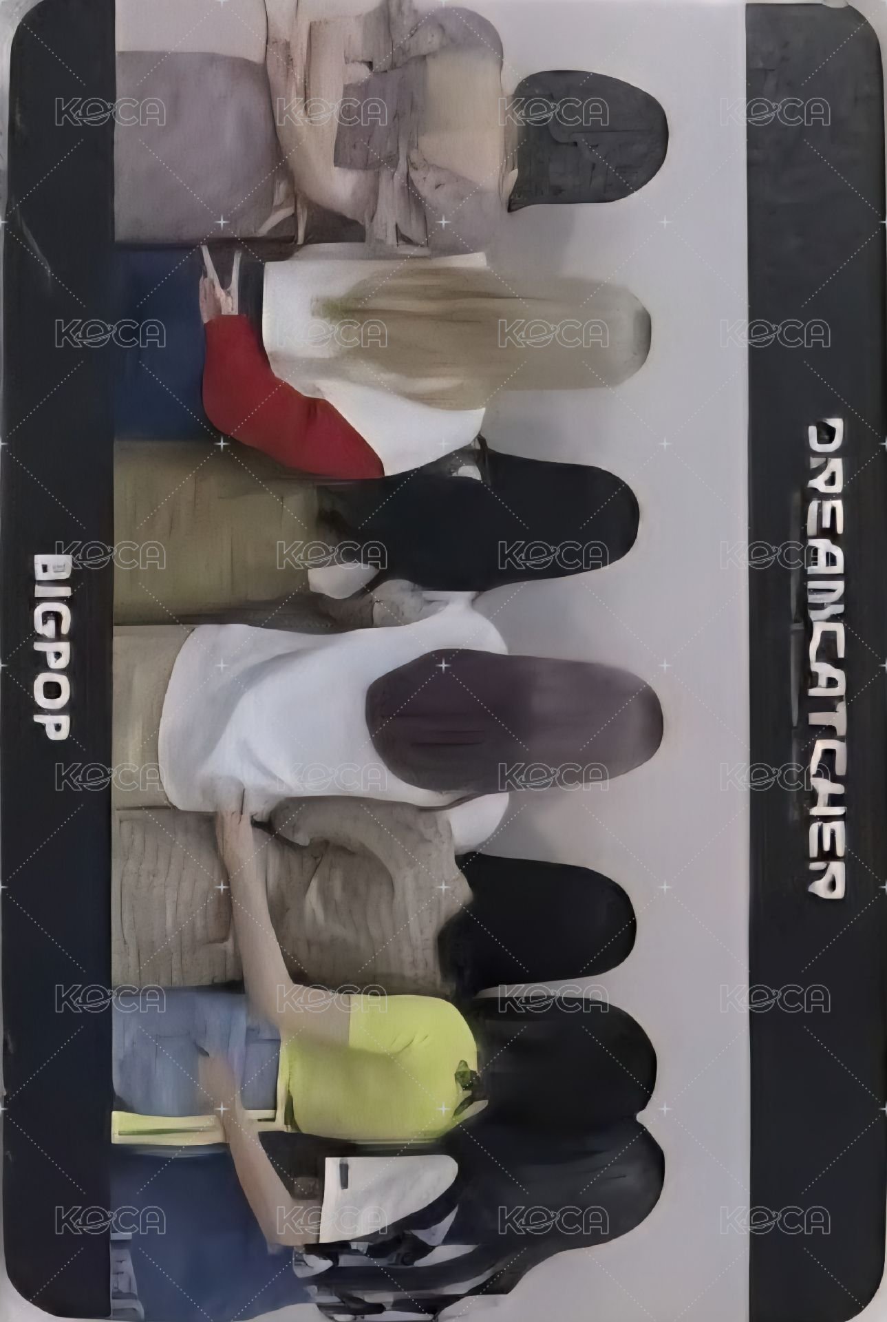 迷你七輯 bg 簽售卡  背面