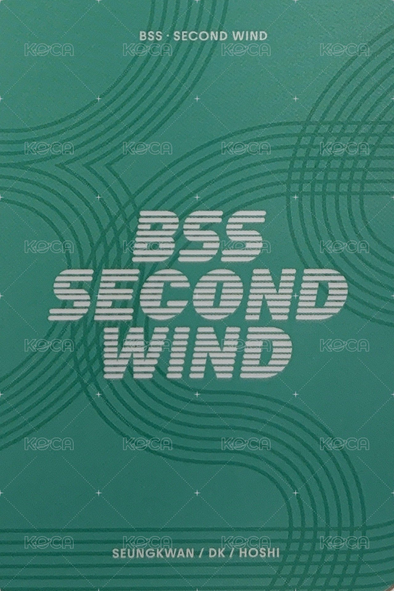 BSS ’SECOND WIND’ yzy 視訊 簽售卡  背面