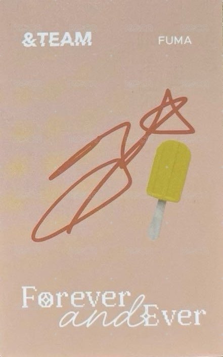 D社/D社日本快閃 隨機卡 A版 D’PARTMENT 背面