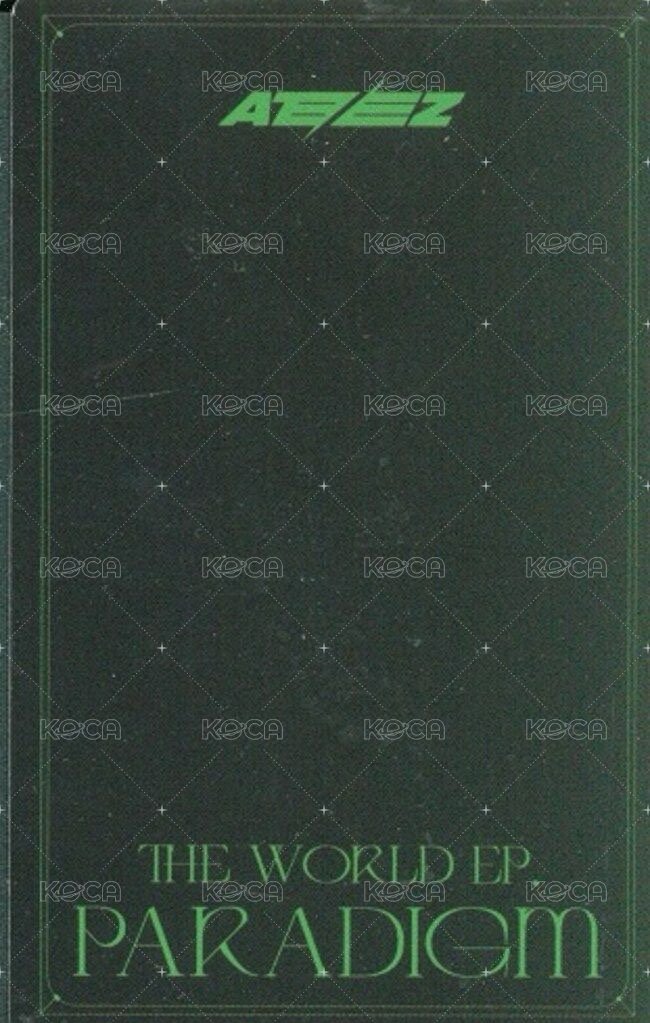 Paradigm 專輯卡 初回限定盤 背面