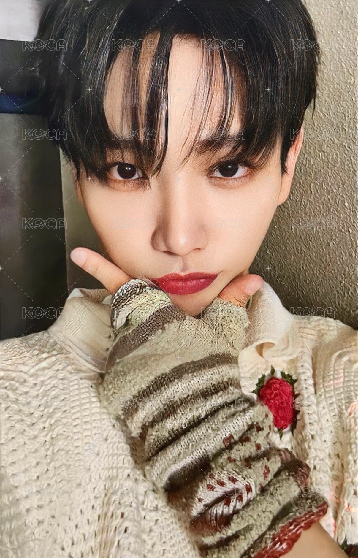 WHY.. 日咖 單封 特典卡 愛心閃 3 正面