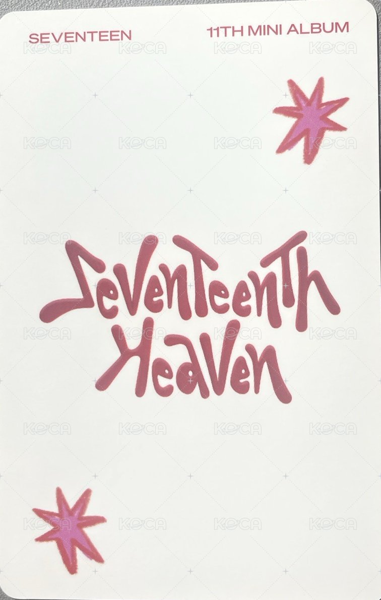 MINI11 wvs 感謝祭2.0 特典卡  背面