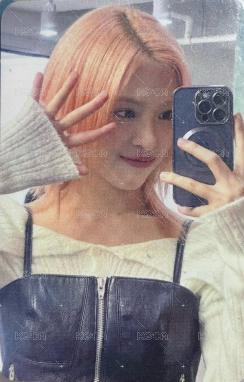 BORN TO BE wm 1.0 簽售卡  正面