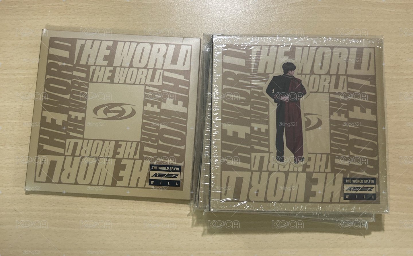 THE WORLD EP.FIN 單封 個人專